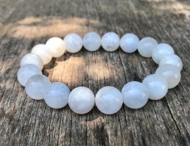 Blue moonstone bracelet