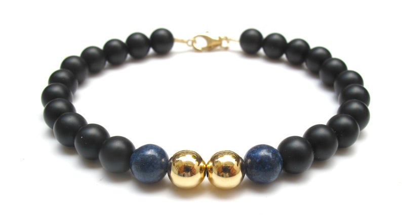 black onxy bracelets