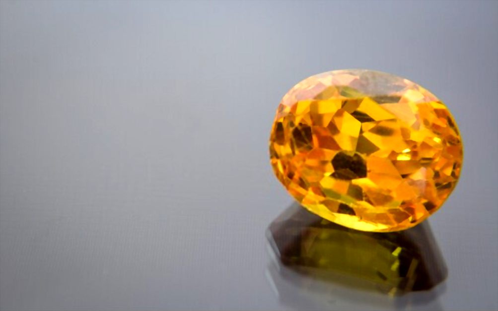 Yellow Sapphire Stone