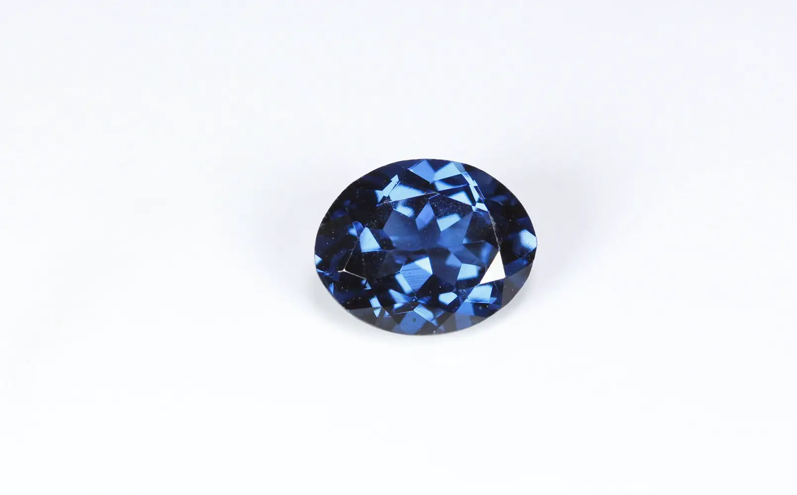 3 synthetische Steine 3,0 mm Blue-Spinel #C32 Blau rund Corundum Mohshärte 9 