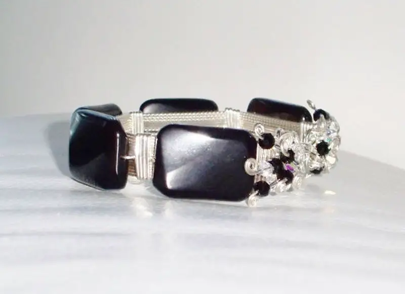 black onyx bracelets