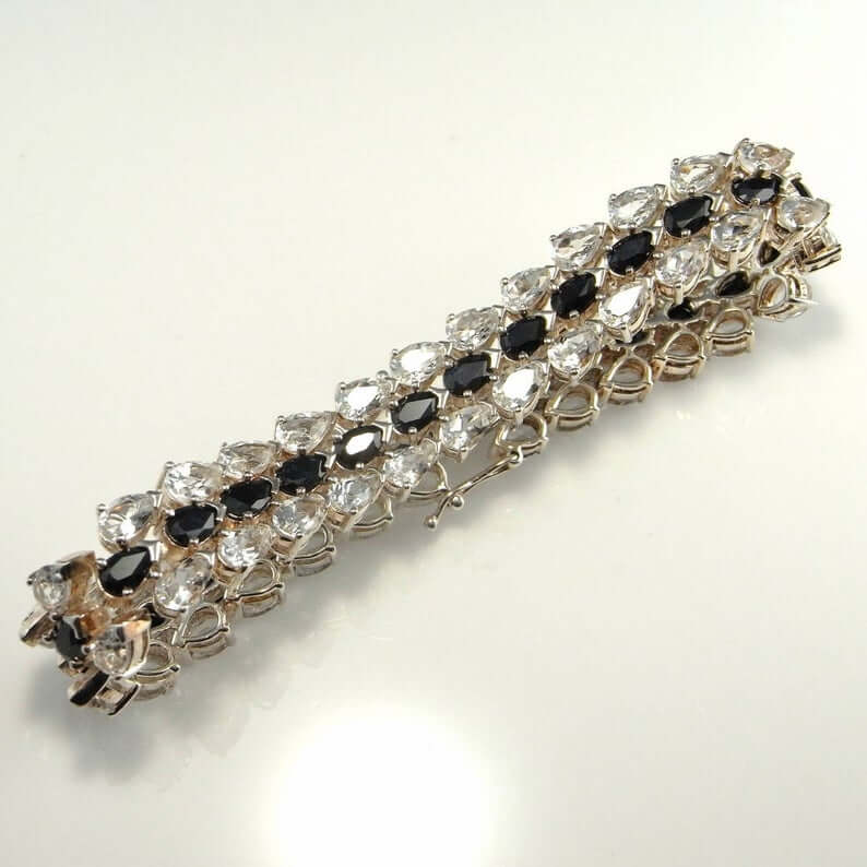 black sapphire bracelets