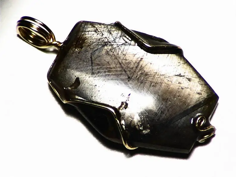 black sapphire pendants