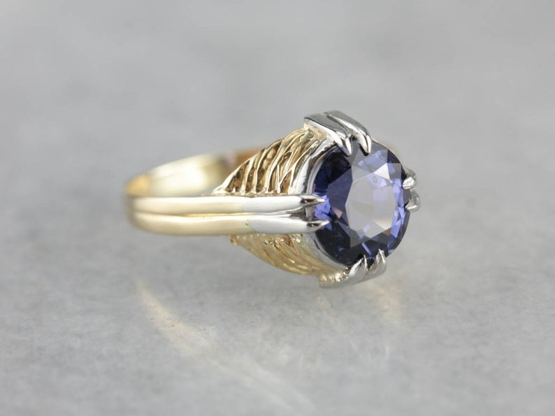 blue spinel rings