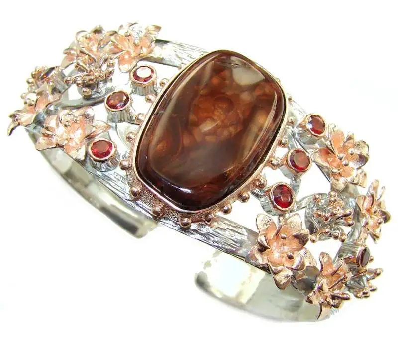 fire agate bracelets