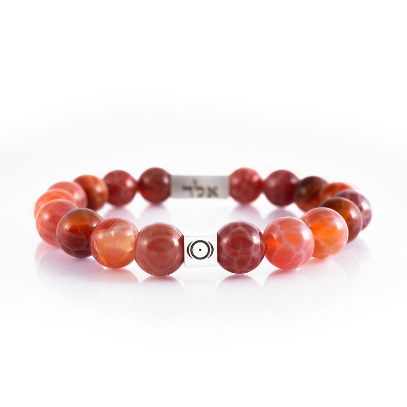 fire agate bracelets