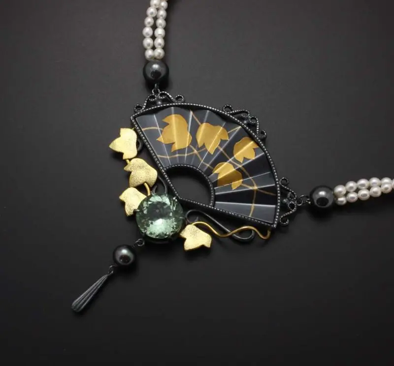green amethyst necklaces