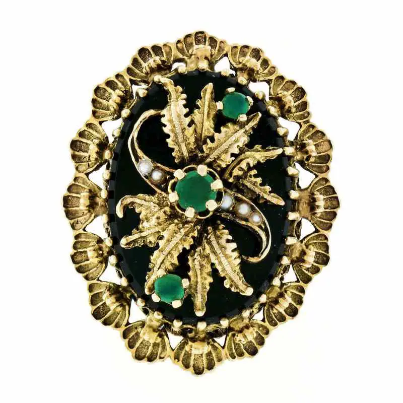 green onyx rings