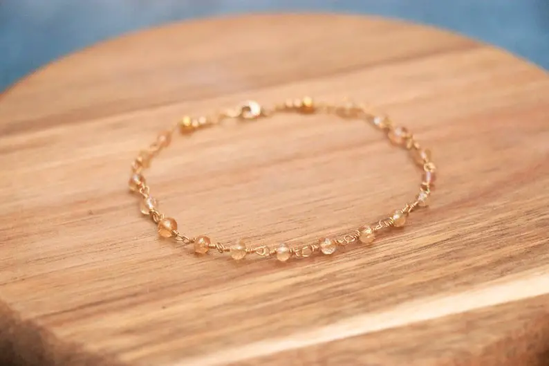 imperial topaz bracelet
