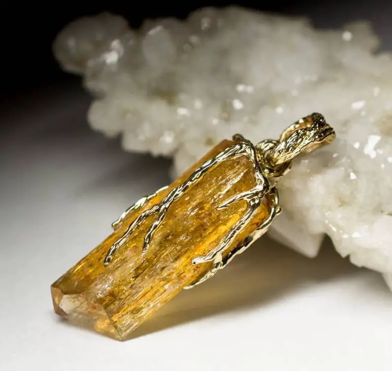 imperial topaz pendant