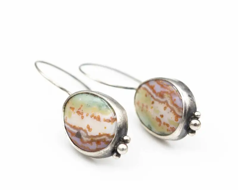 ocean jasper earrings
