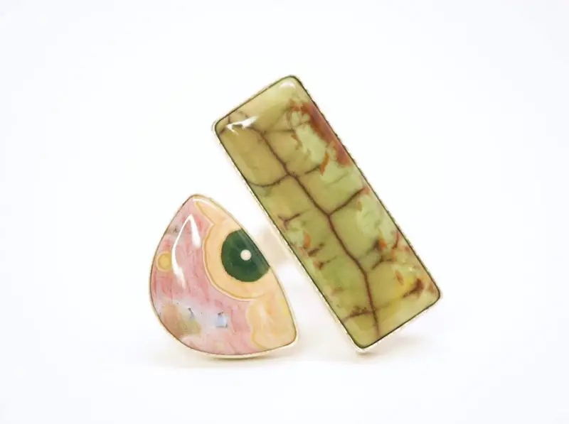ocean jasper rings