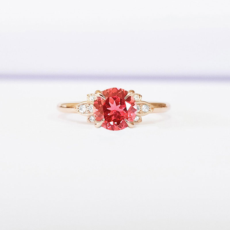 padparadscha sapphire rings