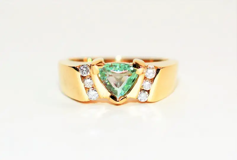 paraiba tourmaline engagement rings