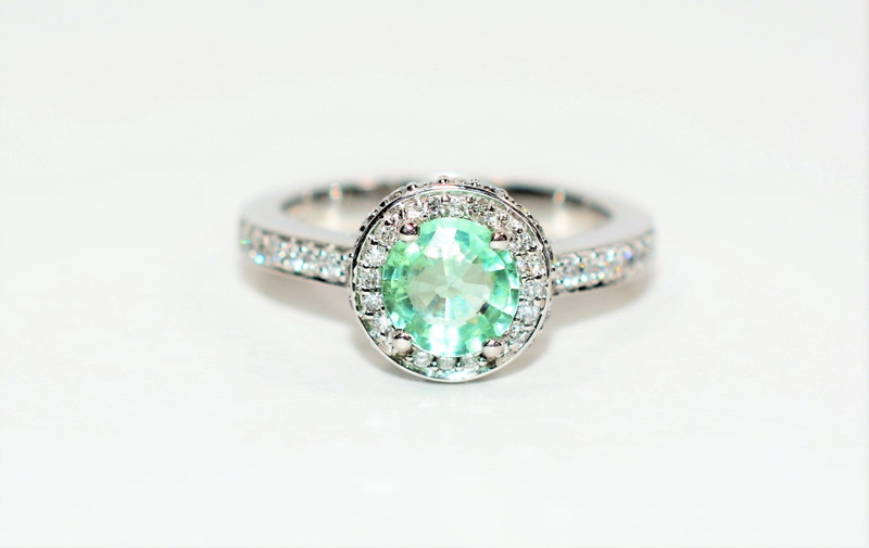 paraiba tourmaline ring