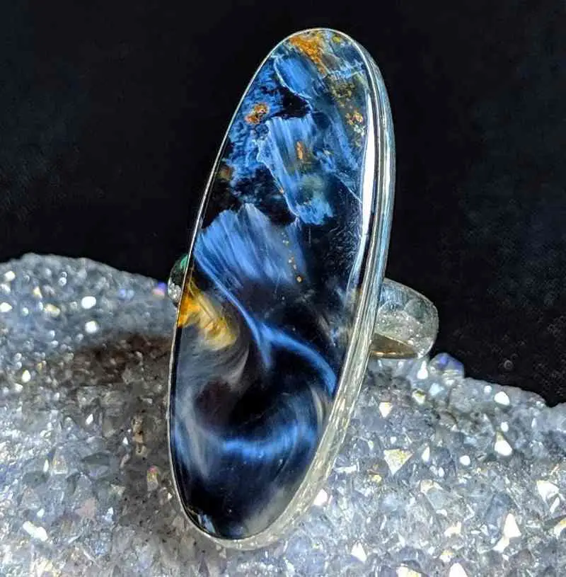 pietersite ring