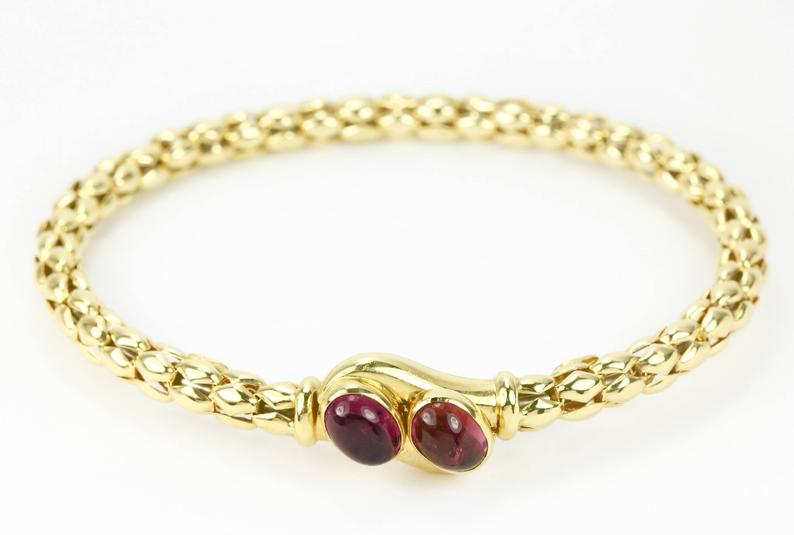 pink tourmaline bracelets