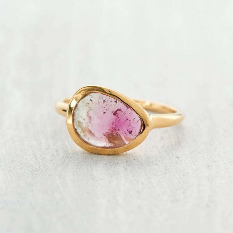 watermelon tourmaline rings