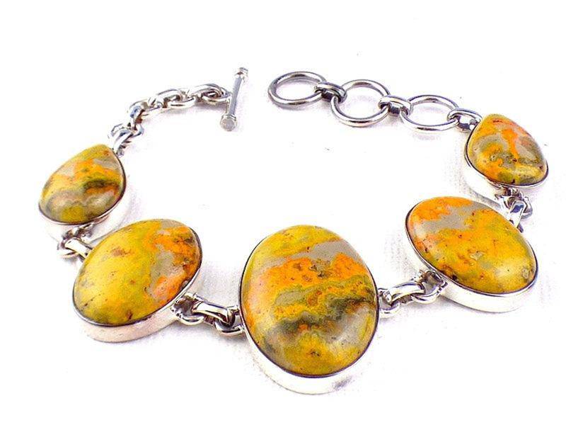 yellow jasper bracelets