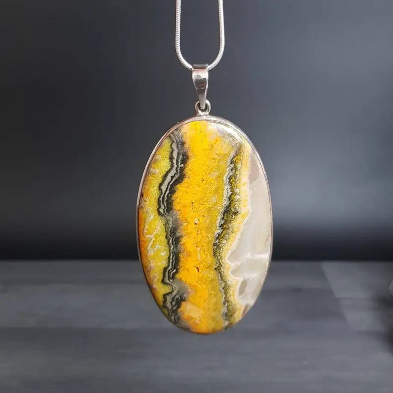 yellow jasper necklaces