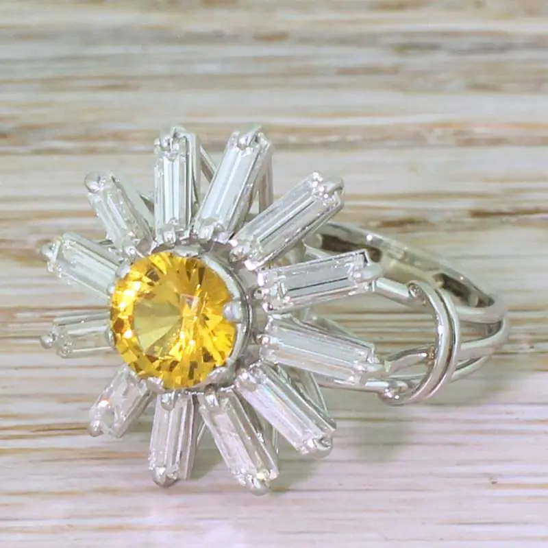 yellow sapphire rings
