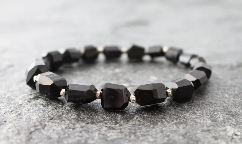 black tourmaline bracelet