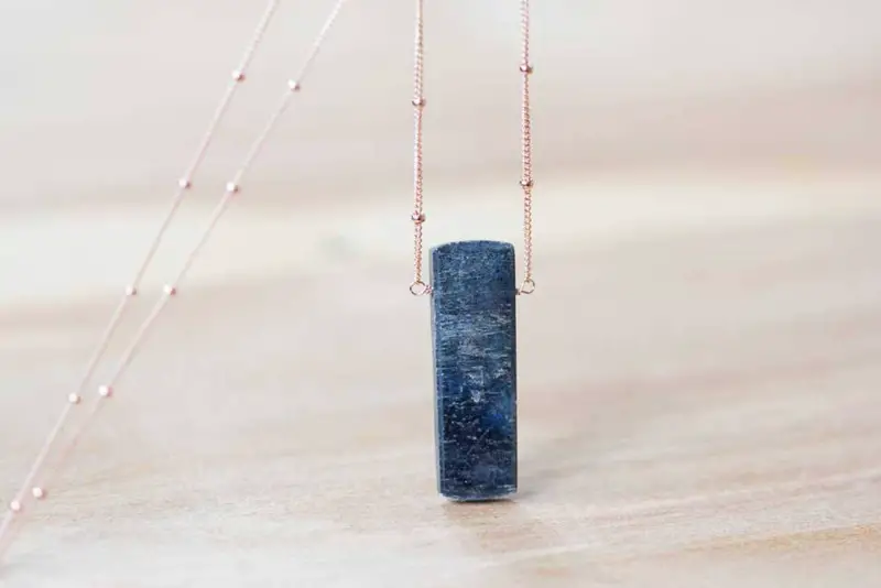 Blue Kyanite Necklace