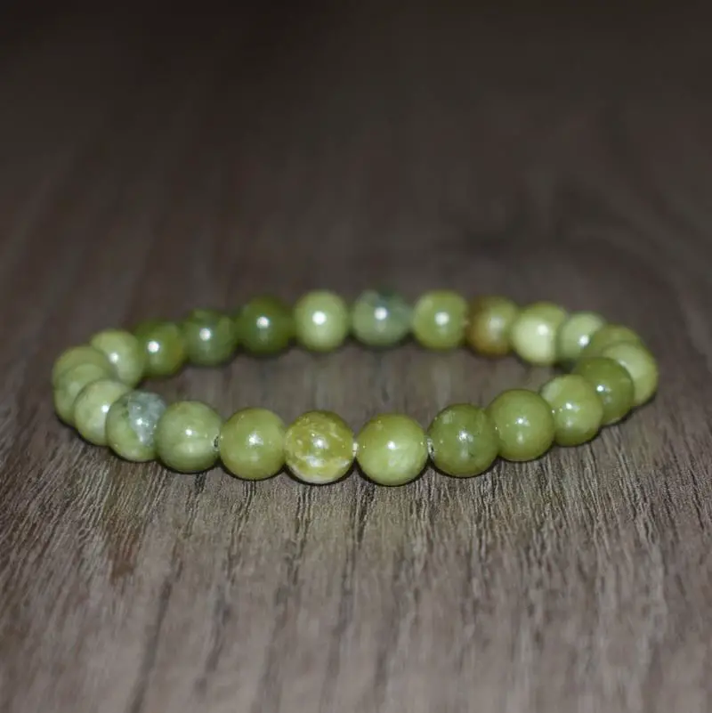 green jasper bracelet