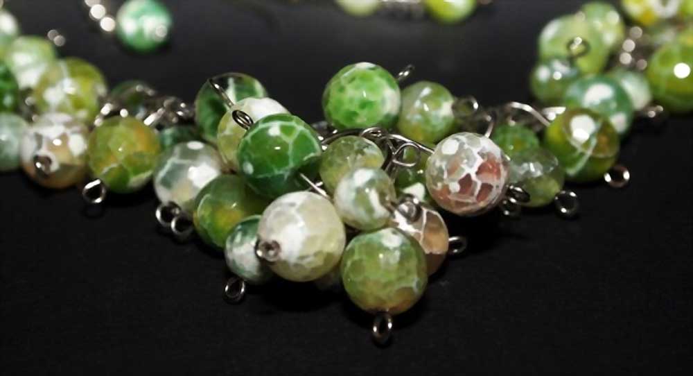 Green Agate Necklaces
