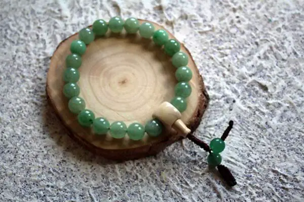 Green Jasper Beaded Bracelet
