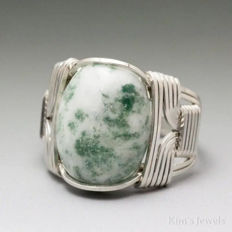 Tree Agate Ring