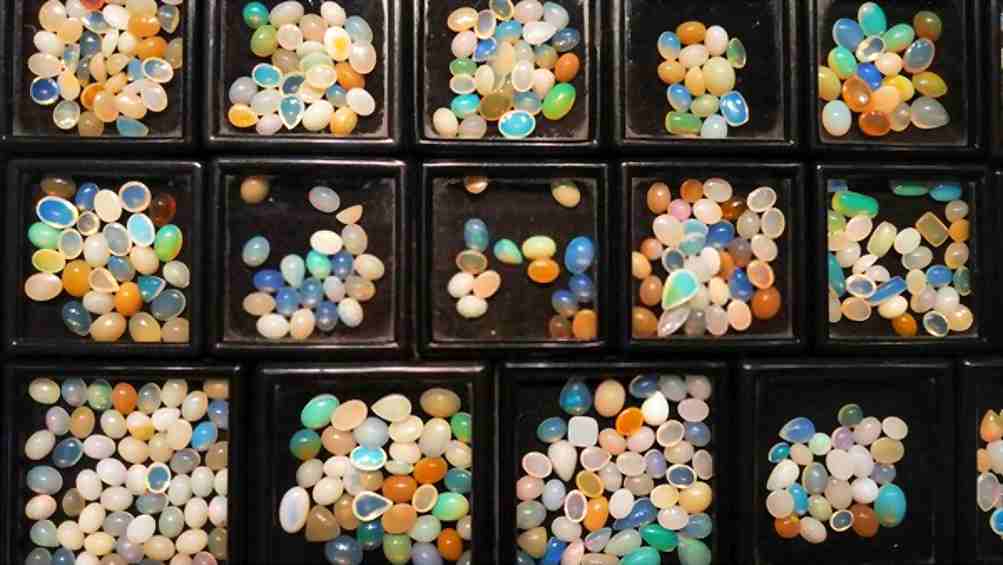 White Opal stones