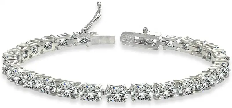 White Sapphire Bracelet