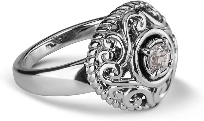 White Topaz Ring