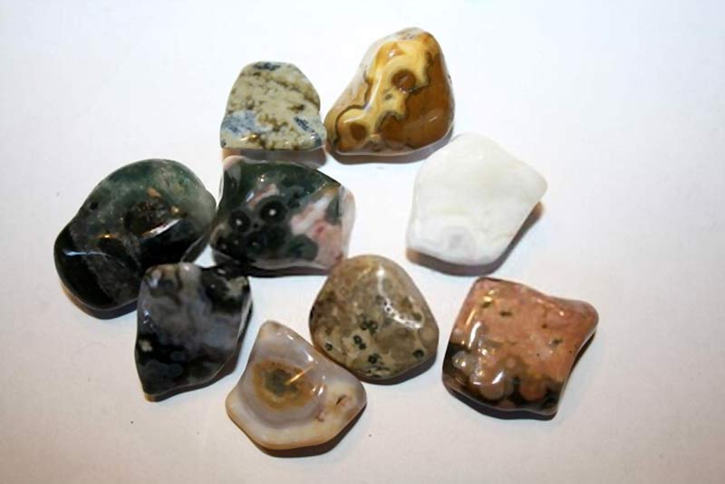 Tumbled Ocean Jasper Stones