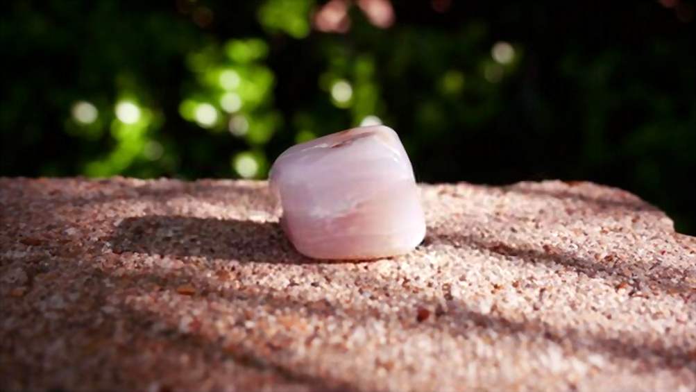 pink opal stone