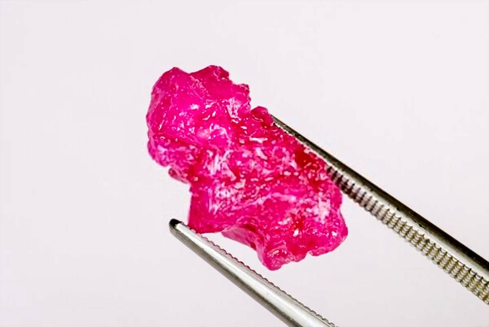 Uncut Pink Sapphire