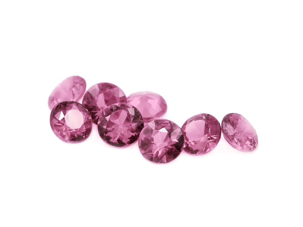 Pink Tourmaline Cut Stones