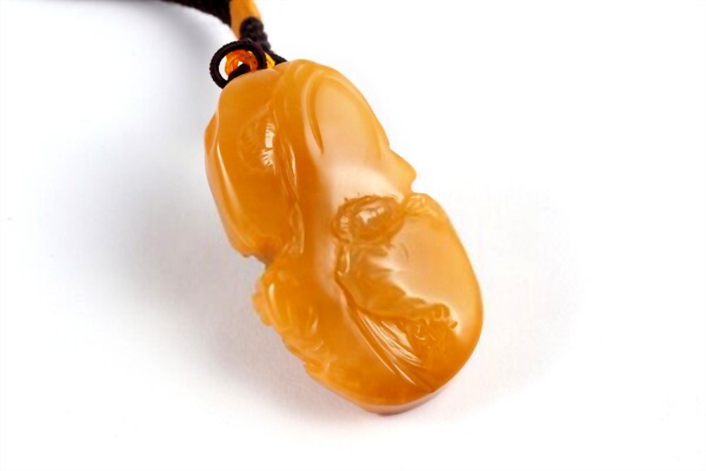 Yellow Jade Pendant