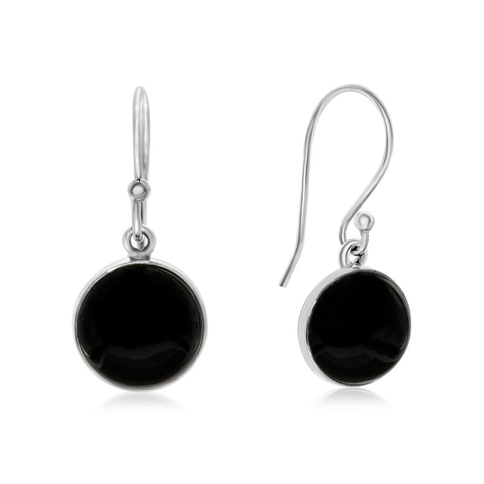black onyx earrings