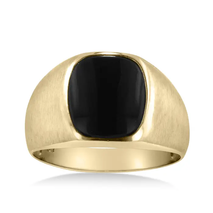 black onyx ring