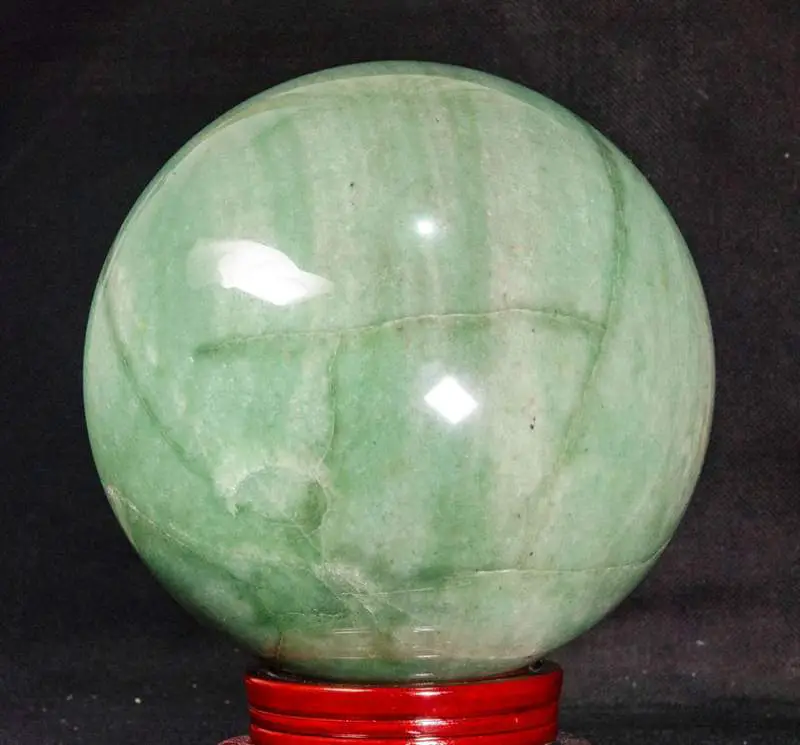 green aventurine sphere