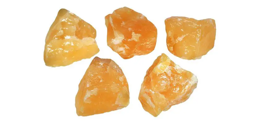orange calcite