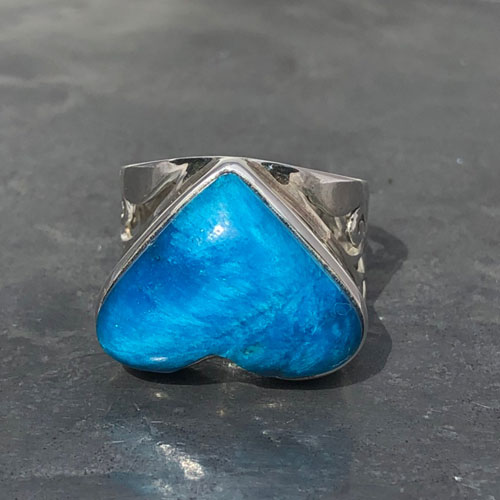 cavansite ring