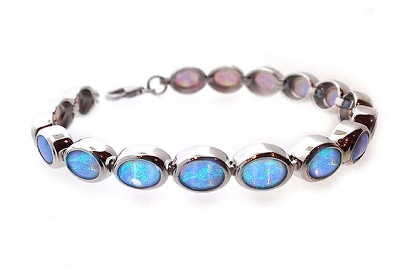 blue opal bracelet