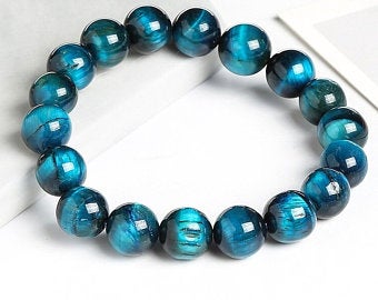 blue tiger's eye bracelet