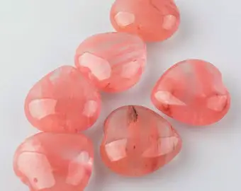 cherry quartz stone
