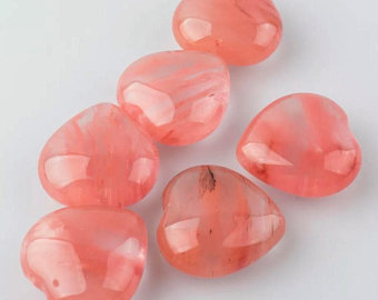 cherry quartz stone