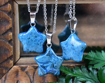 blue onyx necklaces