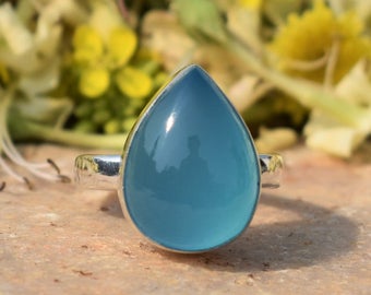 blue onyx ring